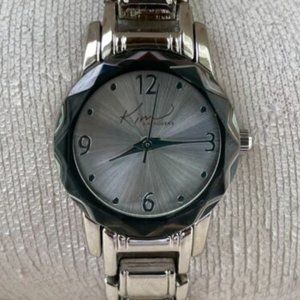 Kim Rogers Women Wristwatch Silver Tone Japan Movement Ladies Watch
